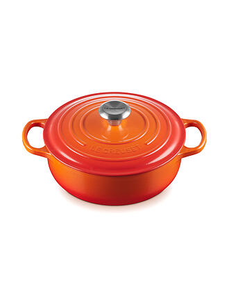 LE CREUSET | Sauteuse SIGNATURE 24cm Ofenrot