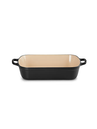 LE CREUSET | Gusseisen-Bratreine eckig 33cm/4,9l SIGNATURE Schwarz