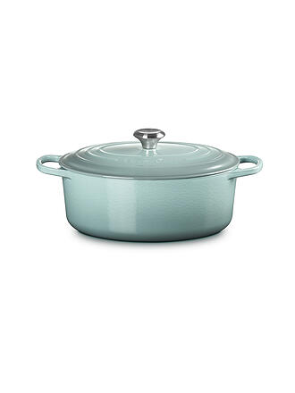 LE CREUSET | Bräter oval SIGNATURE 31cm 6,3l Sea Salt