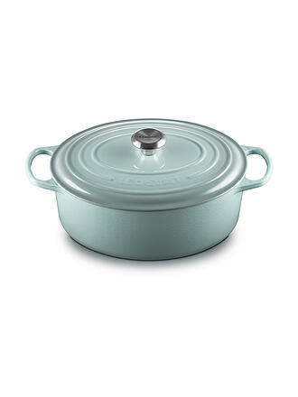 LE CREUSET | Bräter oval SIGNATURE 31cm 6,3l Sea Salt