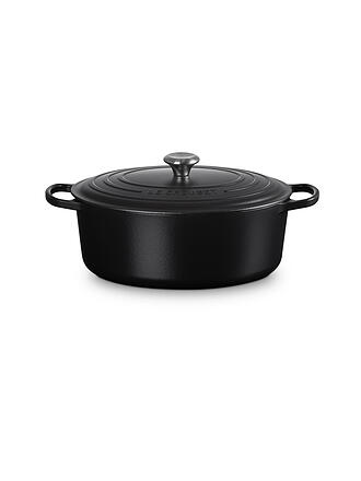 LE CREUSET | Cocotte ovale SIGNATURE 33cm/7,5l Noir