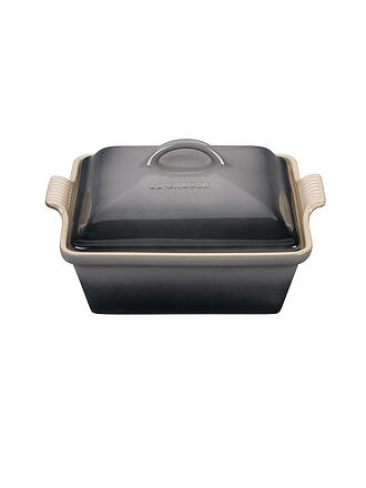 LE CREUSET | Pirofila quadrata con coperchio 23cm/2,4l TRADITION Flint