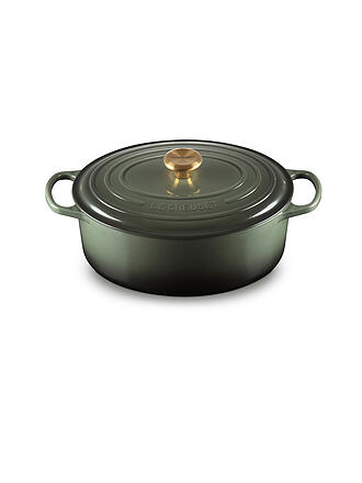 LE CREUSET | Bräter oval SIGNATURE 31cm 6,3l Thyme