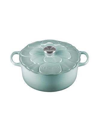 LE CREUSET | Bräter SIGNATURE Blume 26cm/2l Sea Salt 