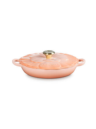 LE CREUSET | Gourmet Profitopf SIGNATURE BLUME 26cm Peche