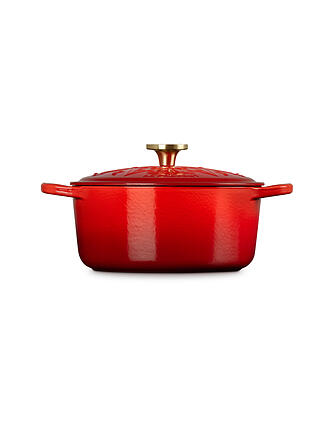 LE CREUSET | Bräter rund 24cm ETOILE Kirschrot