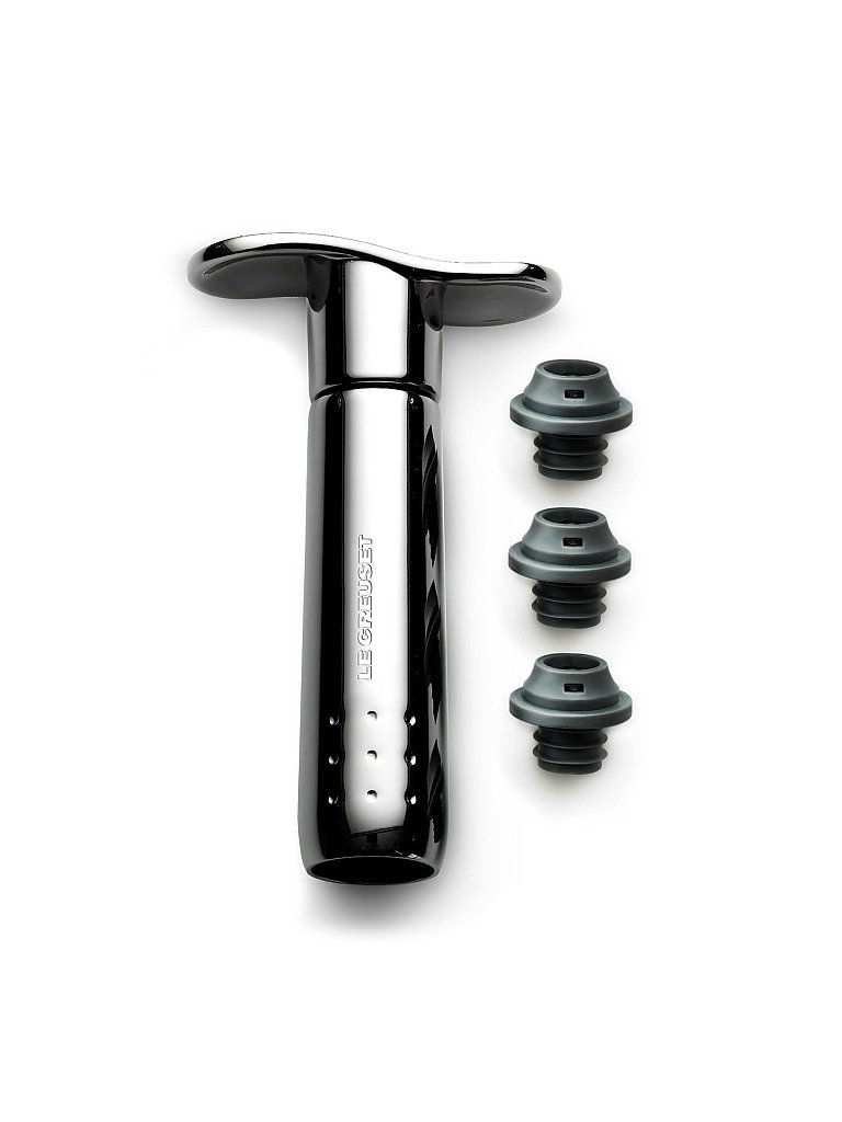 LE CREUSET Weinpumpe WA137B (Black Metal) schwarz