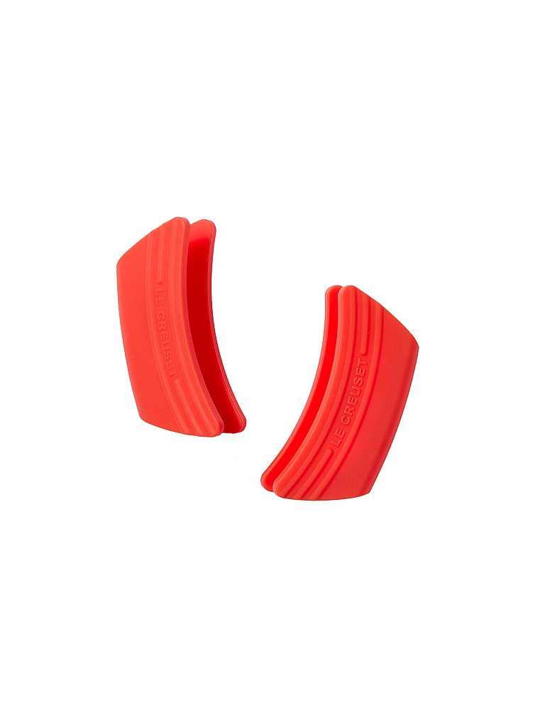 LE CREUSET Griffschutz 2er Set Ofenrot orange