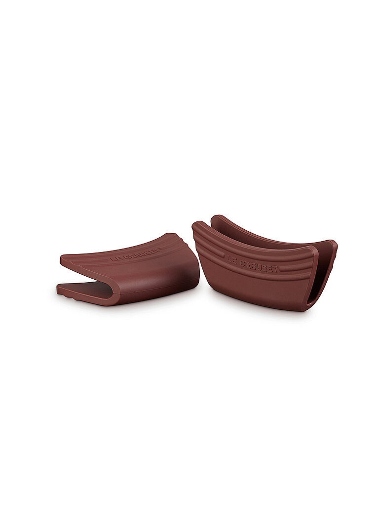 LE CREUSET Silikon Griffschutz 2-er Set Garnet dunkelrot