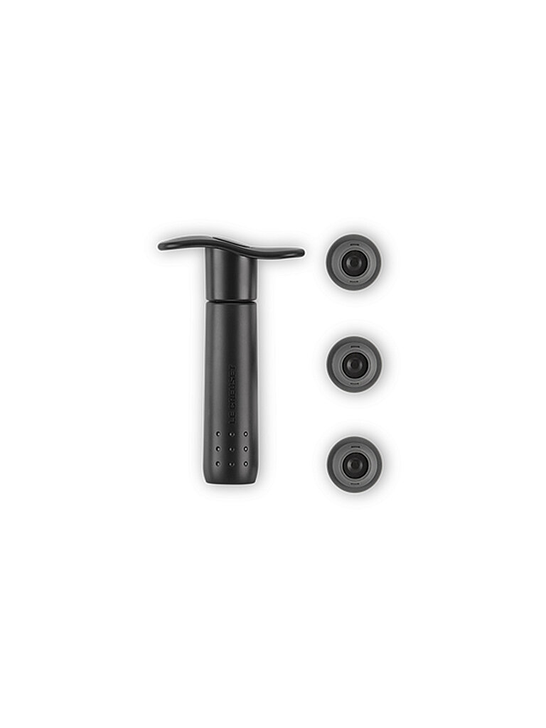LE CREUSET Weinpumpe WA137 Schwarz schwarz