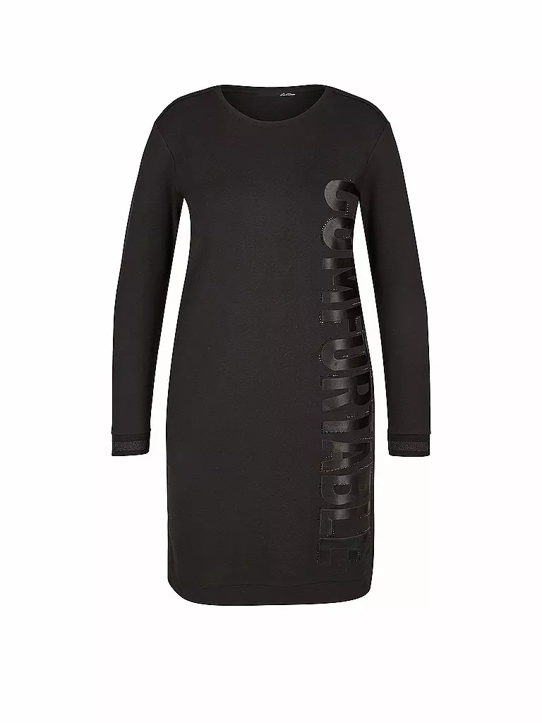 LE COMTE | Sweatkleid | schwarz
