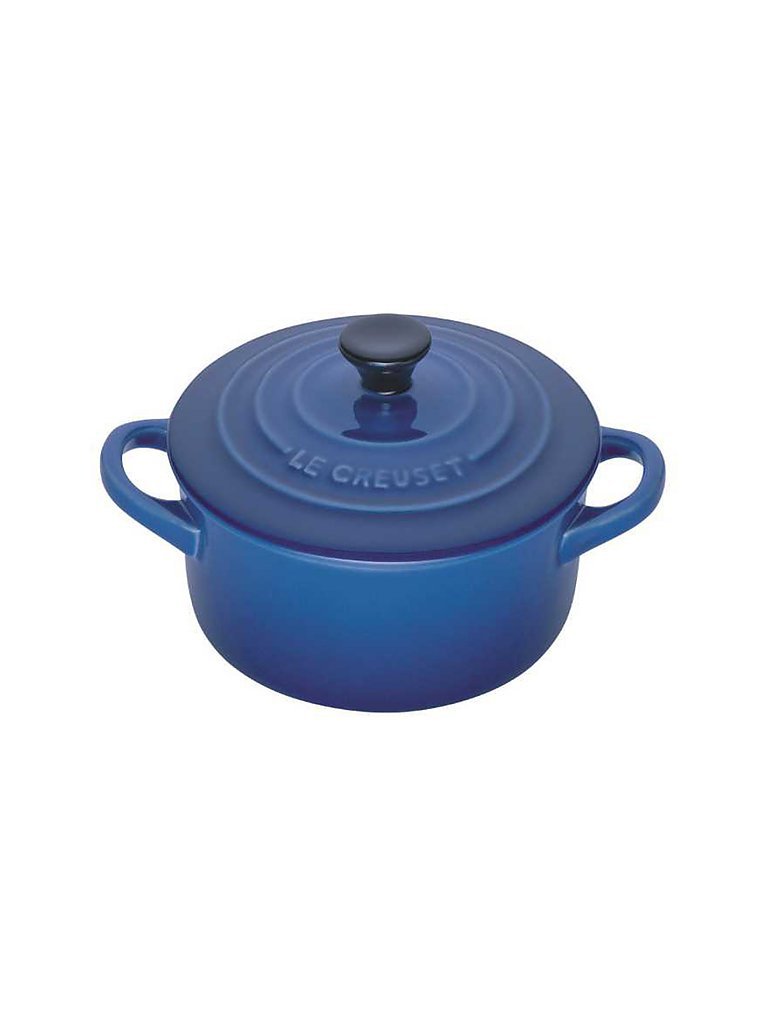 LE CREUSET Mini-Cocotte Poterie 10cm (marseille) 0,5L blau