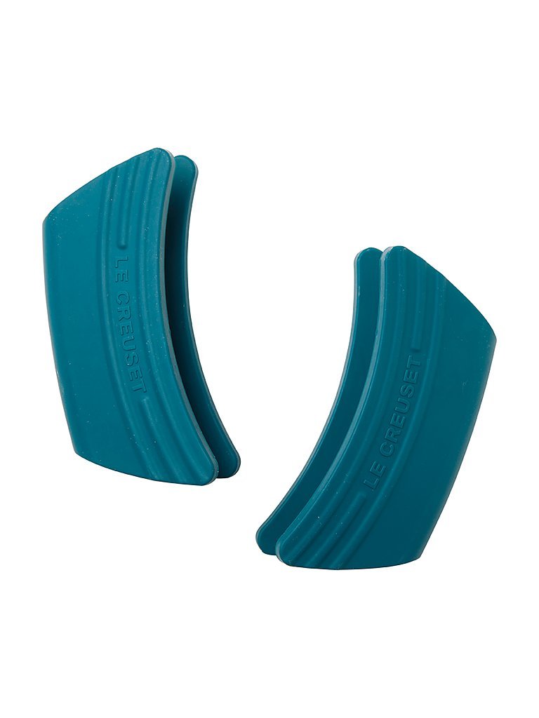 LE CREUSET Silikon Griffschutz 2-er (Deep Teal) blau
