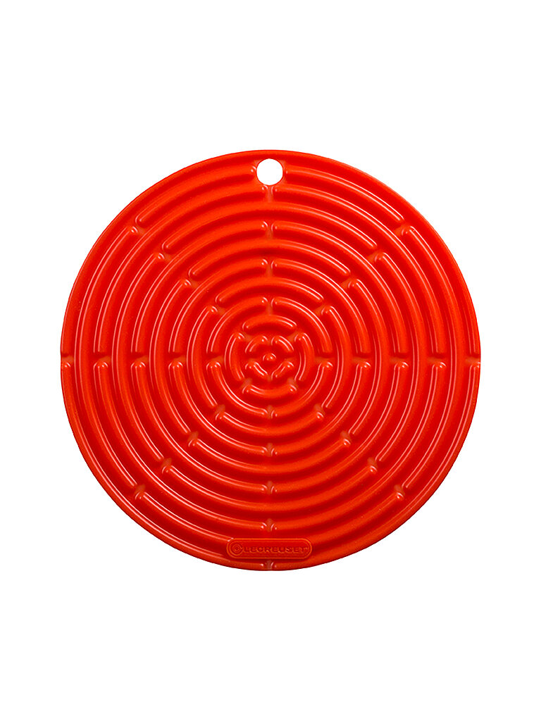 LE CREUSET Silikon Topflappen 20,5cm Ofenrot orange
