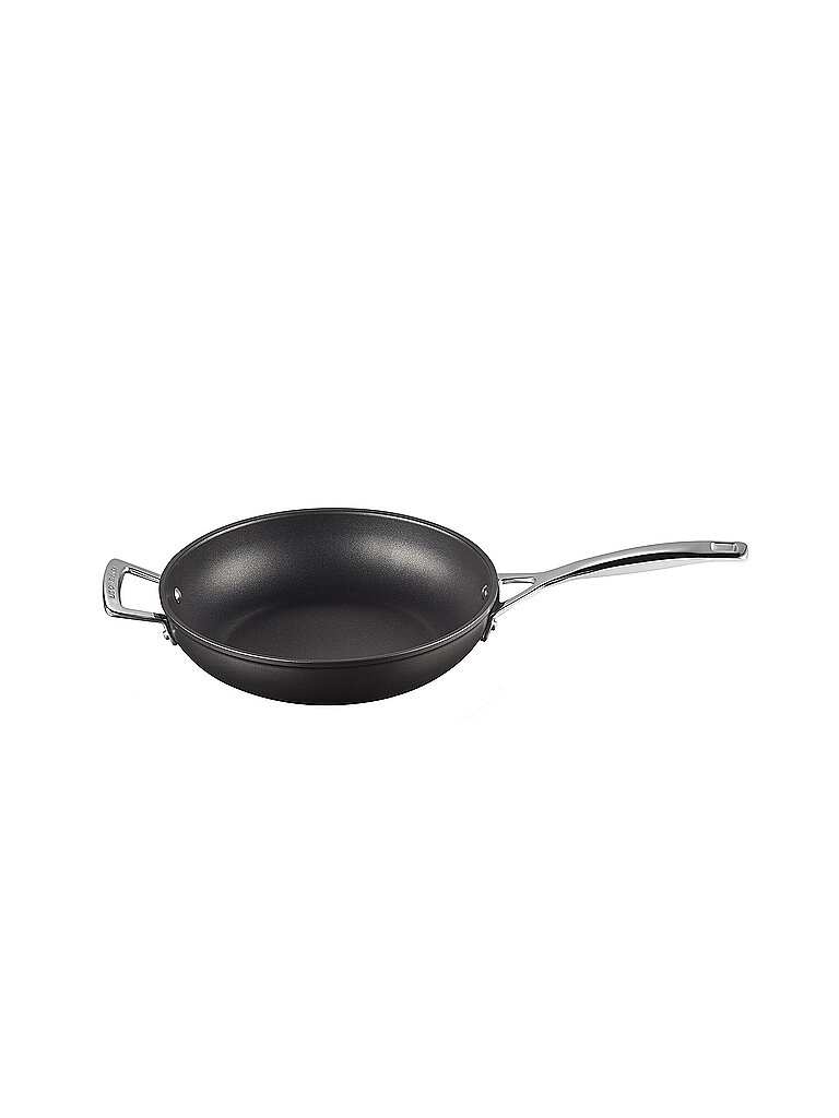 LE CREUSET Aluminium-Antihaft Pfanne hoch 26cm Schwarz schwarz