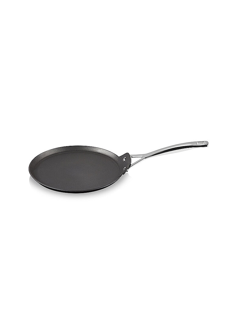 LE CREUSET Aluminium-Antihaft Crepespfanne 24cm Schwarz schwarz