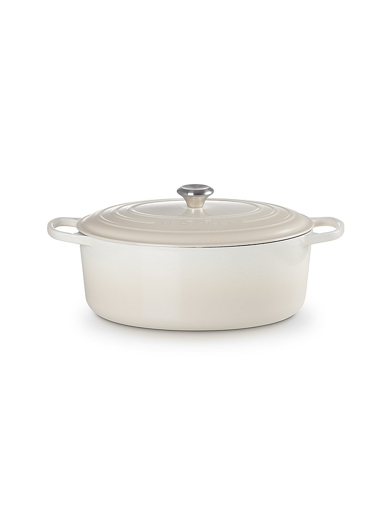 LE CREUSET Bräter oval Signature 35cm Meringue creme