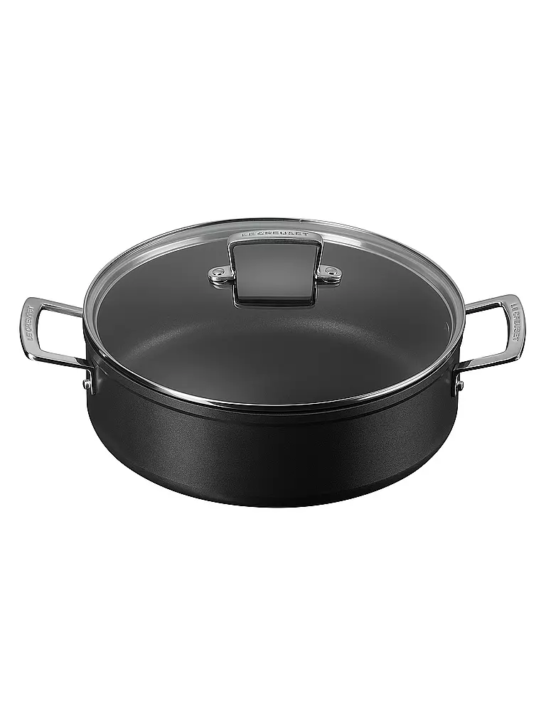 LE CREUSET | Alu-Schmorpfanne Antihaft Schwarz 28cm | schwarz