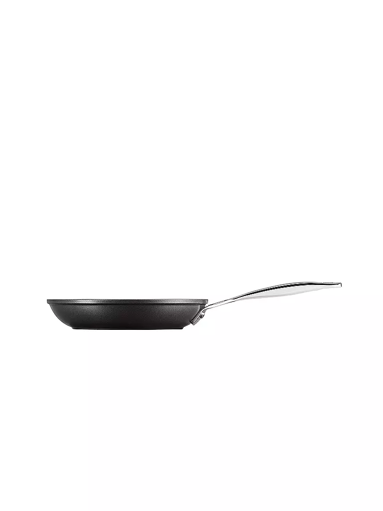 LE CREUSET | Aluminium-Antihaft flache Pfanne 20cm Schwarz | schwarz