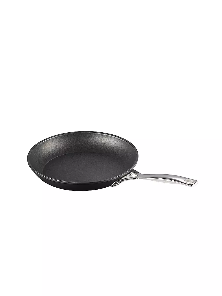 LE CREUSET | Aluminium-Antihaft flache Pfanne 26cm Schwarz | schwarz