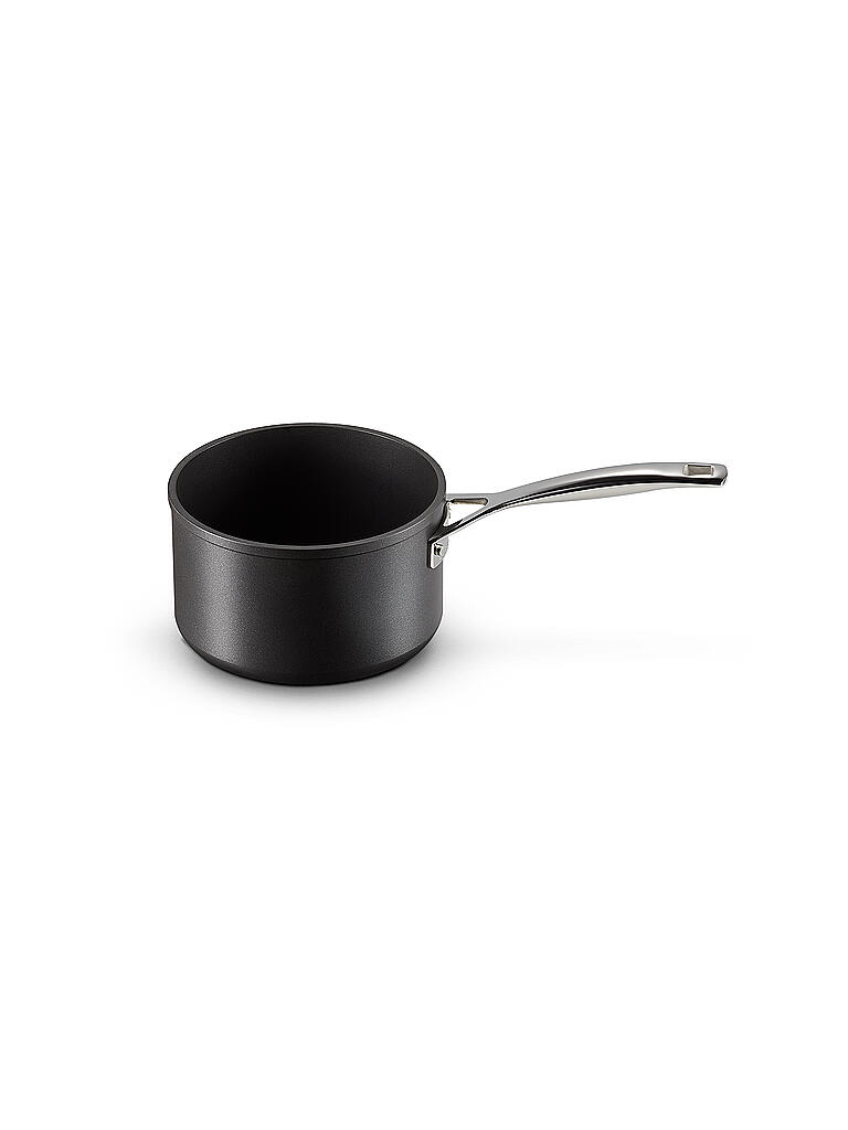 LE CREUSET | Aluminium-Antihaft Stielkasserolle 18cm/2,8L | schwarz