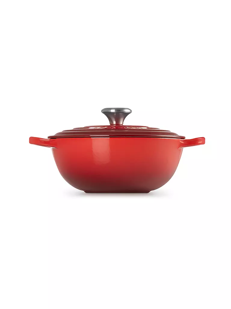 LE CREUSET | Bräter 24cm La Marmite Signature Kirschrot | rot