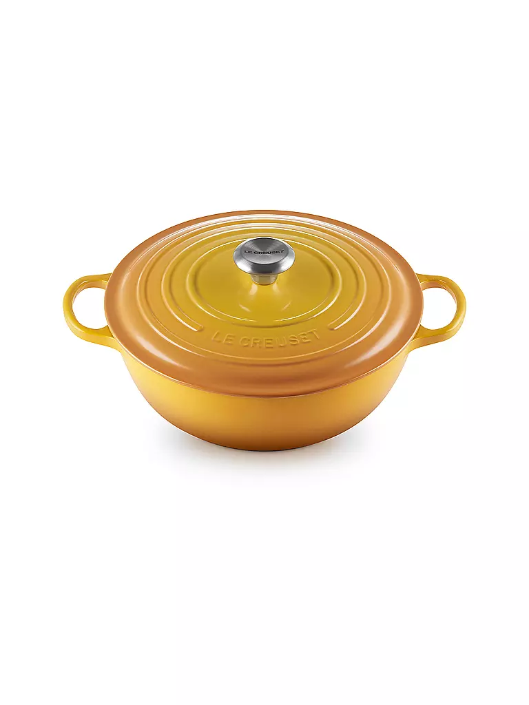 LE CREUSET | Bräter 28cm La Marmite SIGNATURE Nectar | gelb