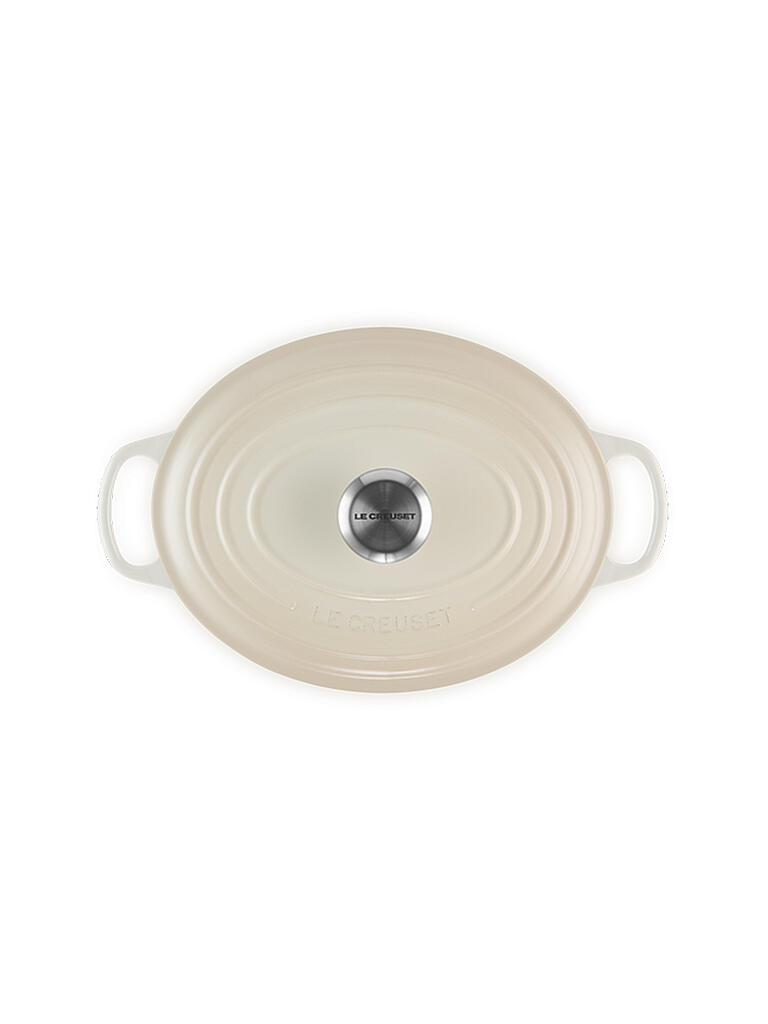 LE CREUSET | Bräter oval 29cm SIGNATURE Meringue | creme