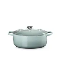 LE CREUSET | Bräter oval SIGNATURE 33cm/7,5l Meringue | hellgrau