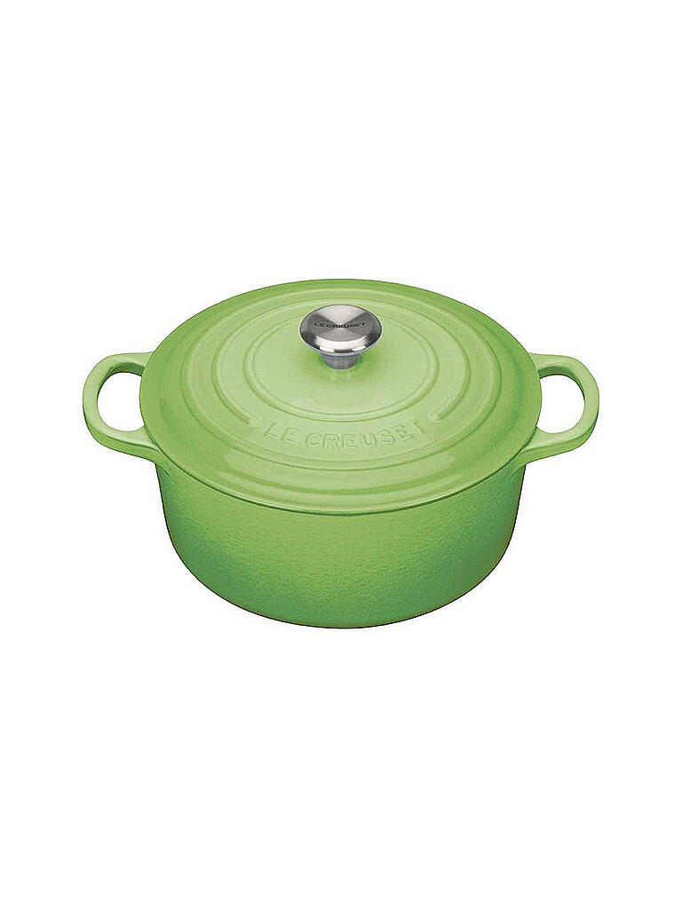 LE CREUSET | Bräter rund 22cm "Signature" 3,3L (Palm) | grün