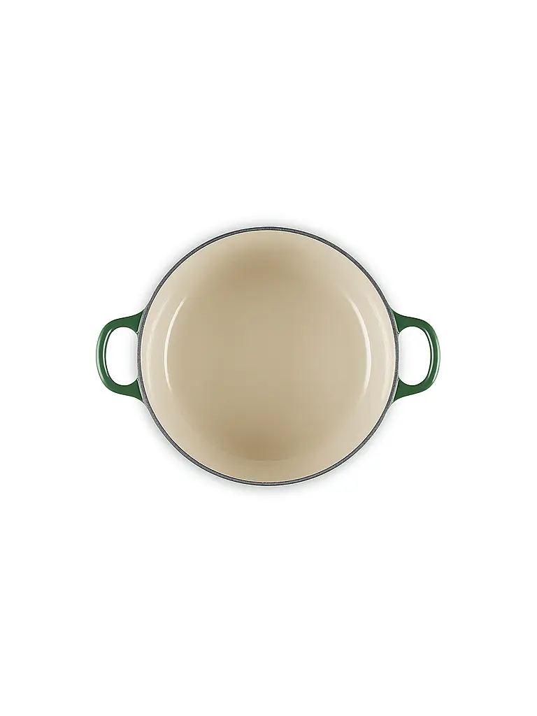 LE CREUSET | Bräter rund 22cm TRADITION Juniper | Dunkelgrün