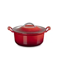 LE CREUSET | Bräter rund MODERN HERITAGE 26cm 4,6l Kirschrot | rot