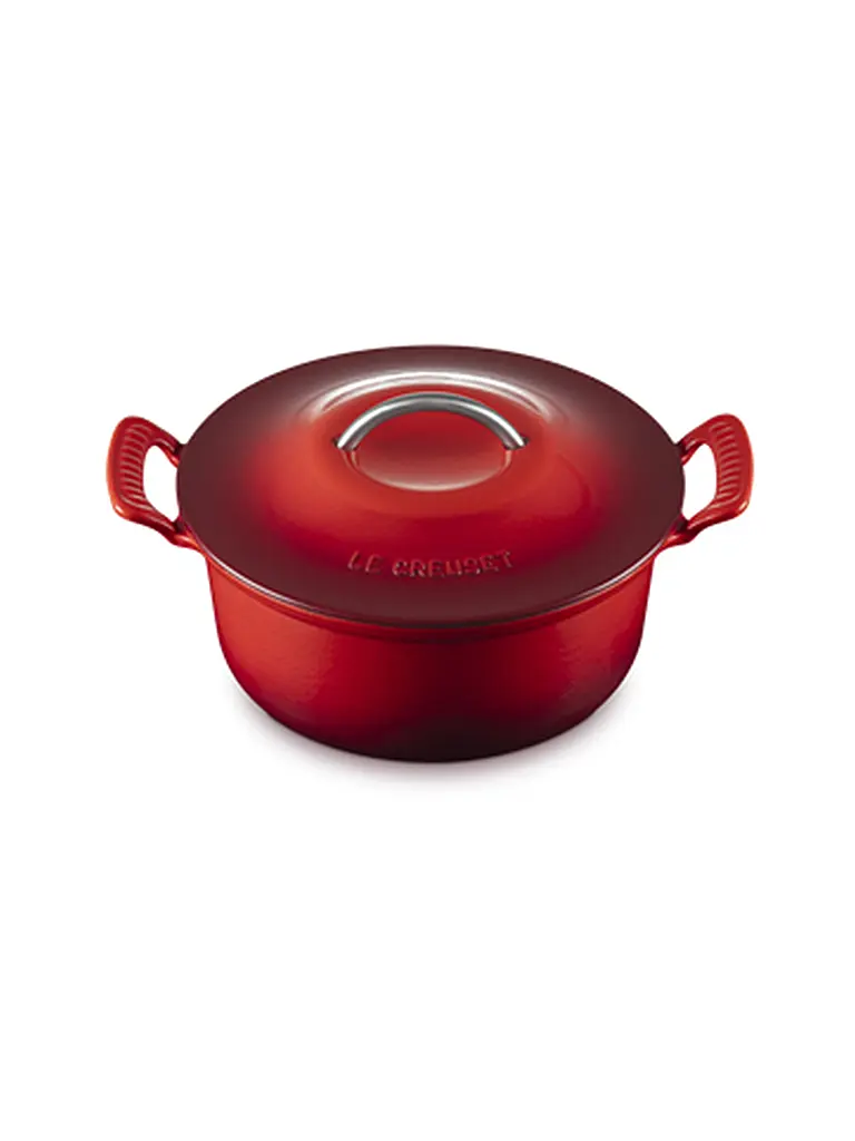 LE CREUSET | Bräter rund MODERN HERITAGE 26cm 4,6l Kirschrot | 