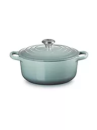 LE CREUSET | Bräter rund SIGANTURE 20cm/2,4l  | hellgrau