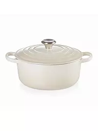 LE CREUSET | Bräter rund SIGANTURE 20cm/2,4l  | creme