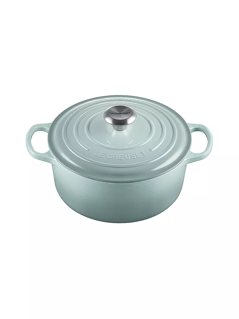 LE CREUSET | Bräter rund Signature 24cm/4,2l Sea Salt | gelb