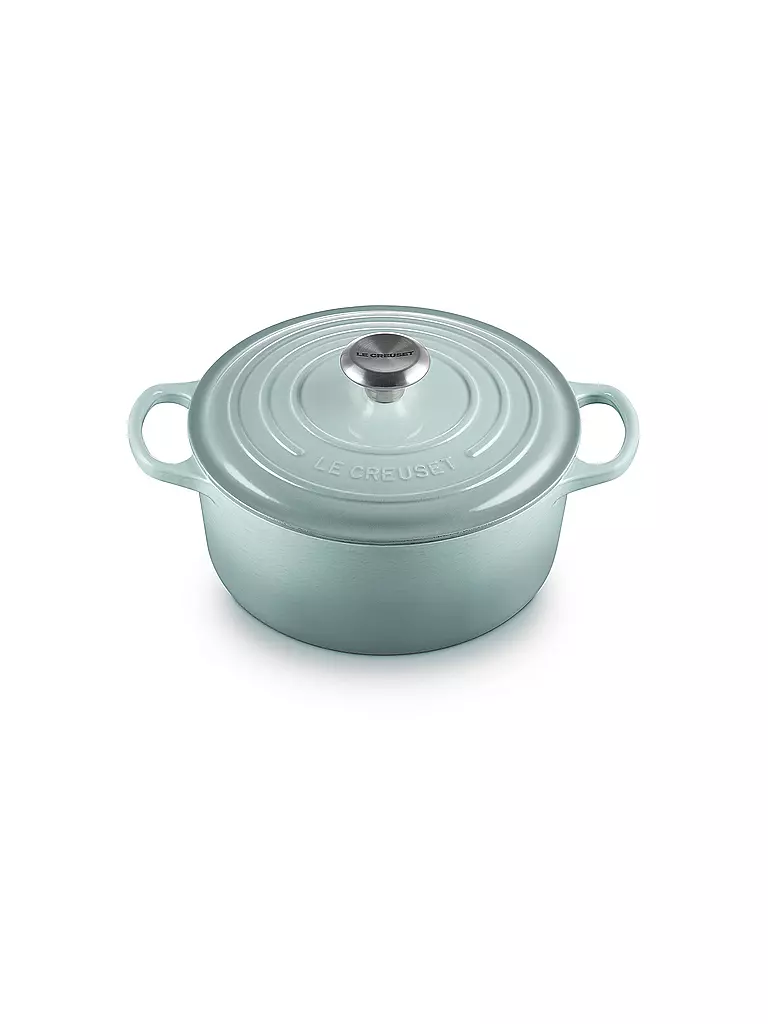 LE CREUSET | Bräter rund Signature 24cm/4,2l Sea Salt | gelb