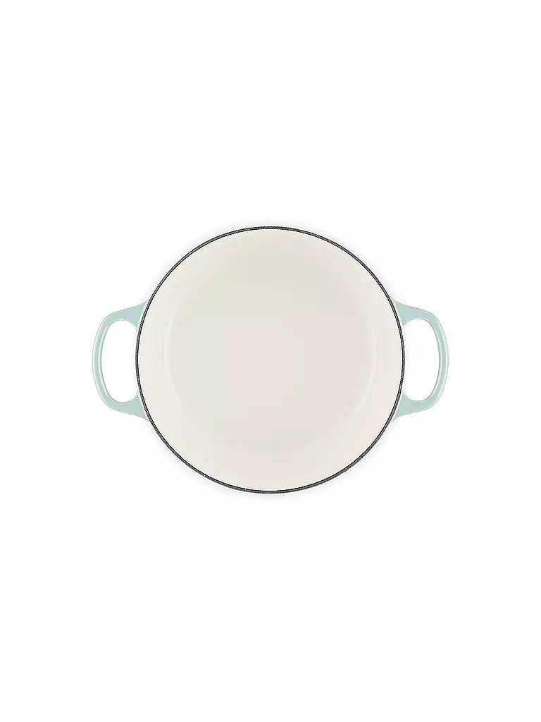 LE CREUSET | Bräter rund Signature 24cm/4,2l Sea Salt | gelb