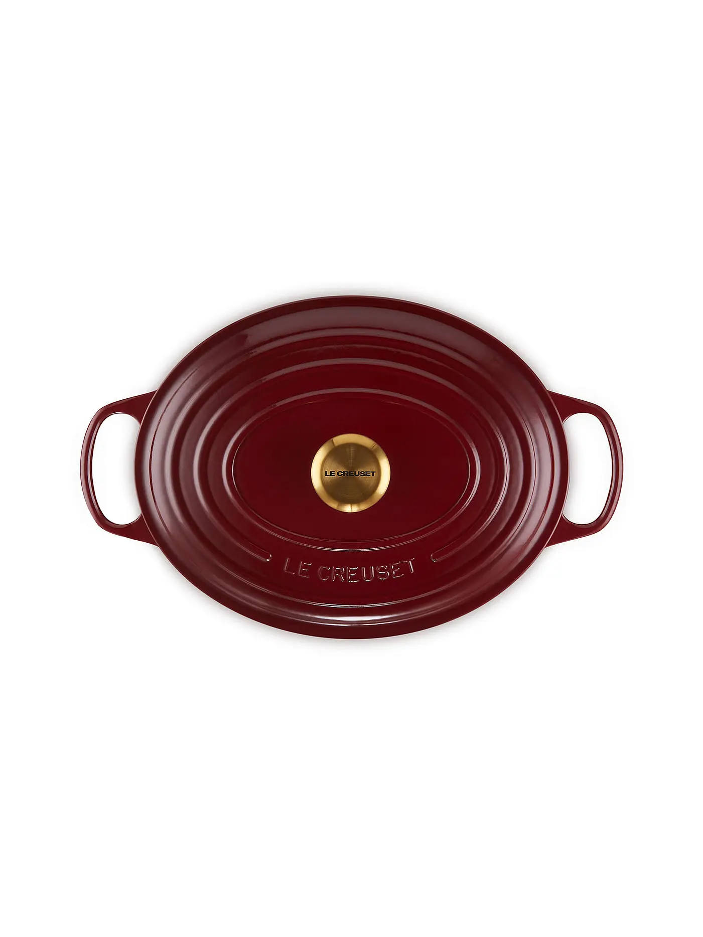 LE CREUSET | Bräter rund SIGNATURE 31cm 6,3l Garnet | dunkelrot