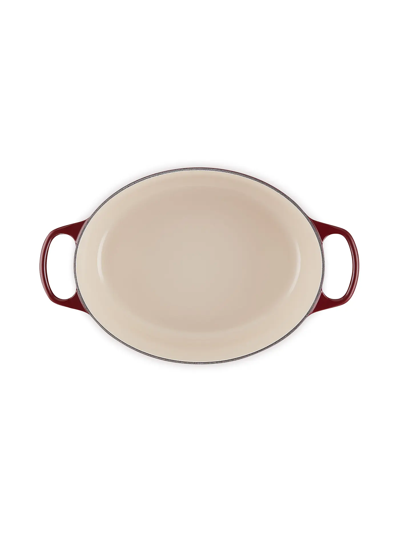 LE CREUSET | Bräter rund SIGNATURE 31cm 6,3l Garnet | dunkelrot