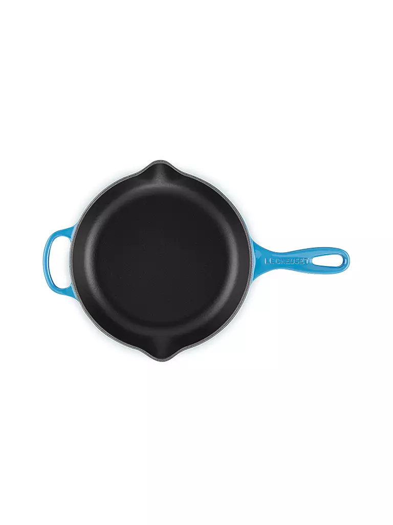 LE CREUSET | Brat- und Servierpfanne SIGNATURE 23cm Azure | schwarz