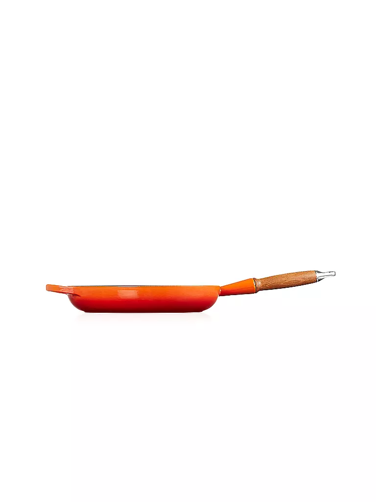 LE CREUSET | Bratpfanne Signature 28cm/2,6l Ofenrot | hellgrau