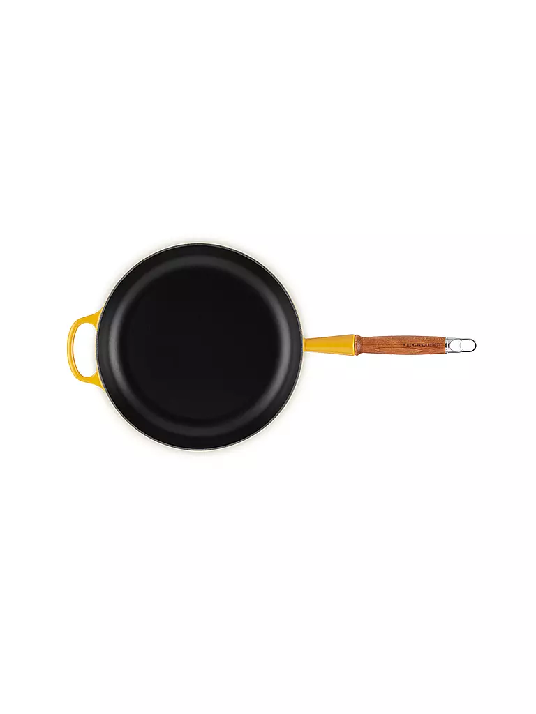 LE CREUSET | Bratpfanne Signature aus Gusseisen 28cm/2,6l | hellgrau