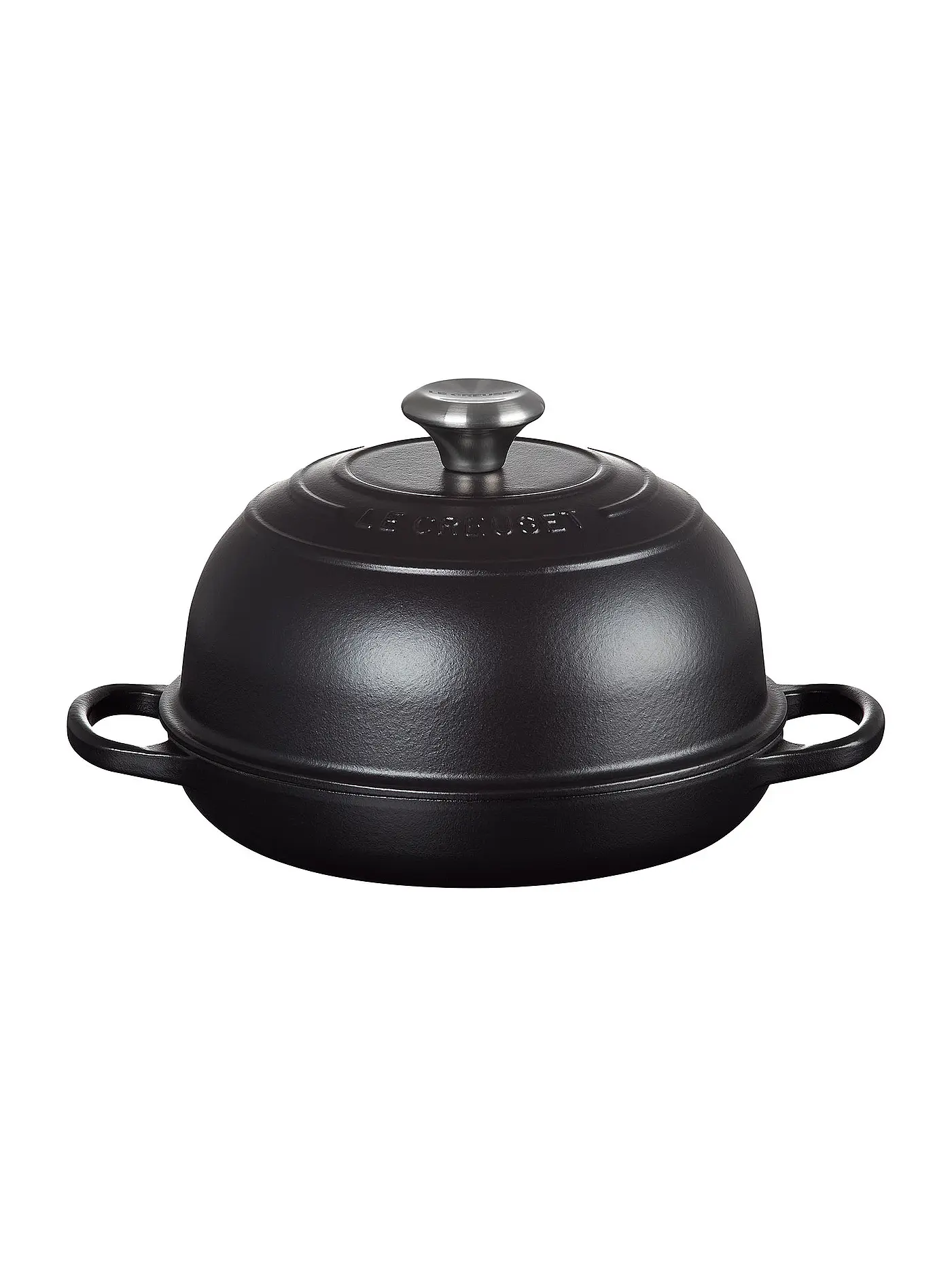 LE CREUSET | Brot Bräter aus Gusseisen 24cm/1,6l Schwarz | schwarz