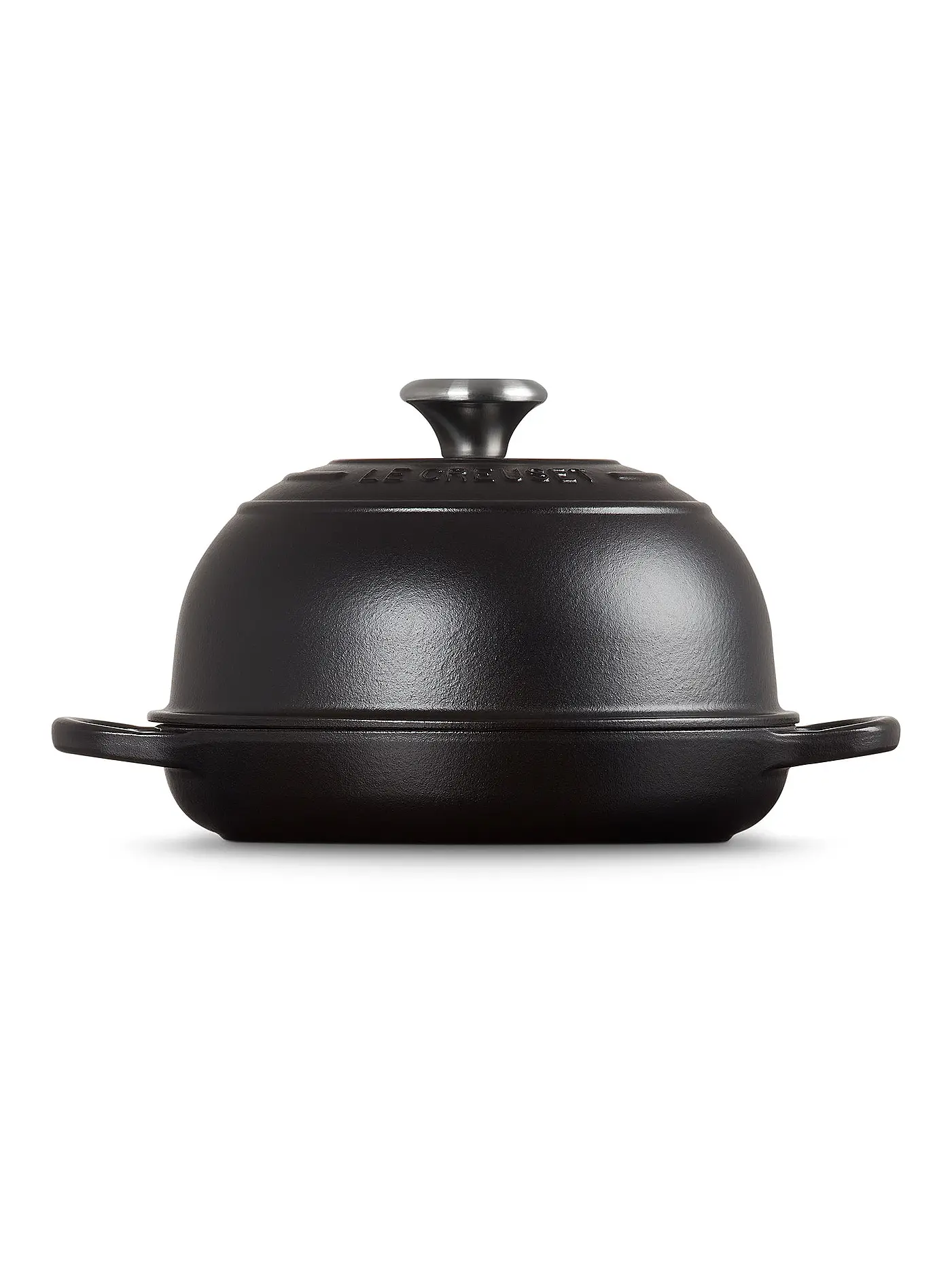 LE CREUSET | Brot Bräter aus Gusseisen 24cm/1,6l Schwarz | schwarz
