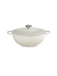 LE CREUSET | Familientopf  28cm La Marmite SIGNATURE Sea Salt | creme
