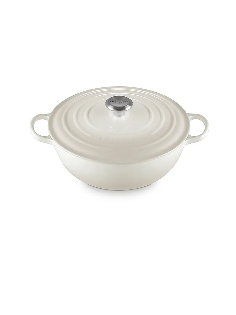 LE CREUSET | Familientopf  28cm La Marmite SIGNATURE Meringue | creme