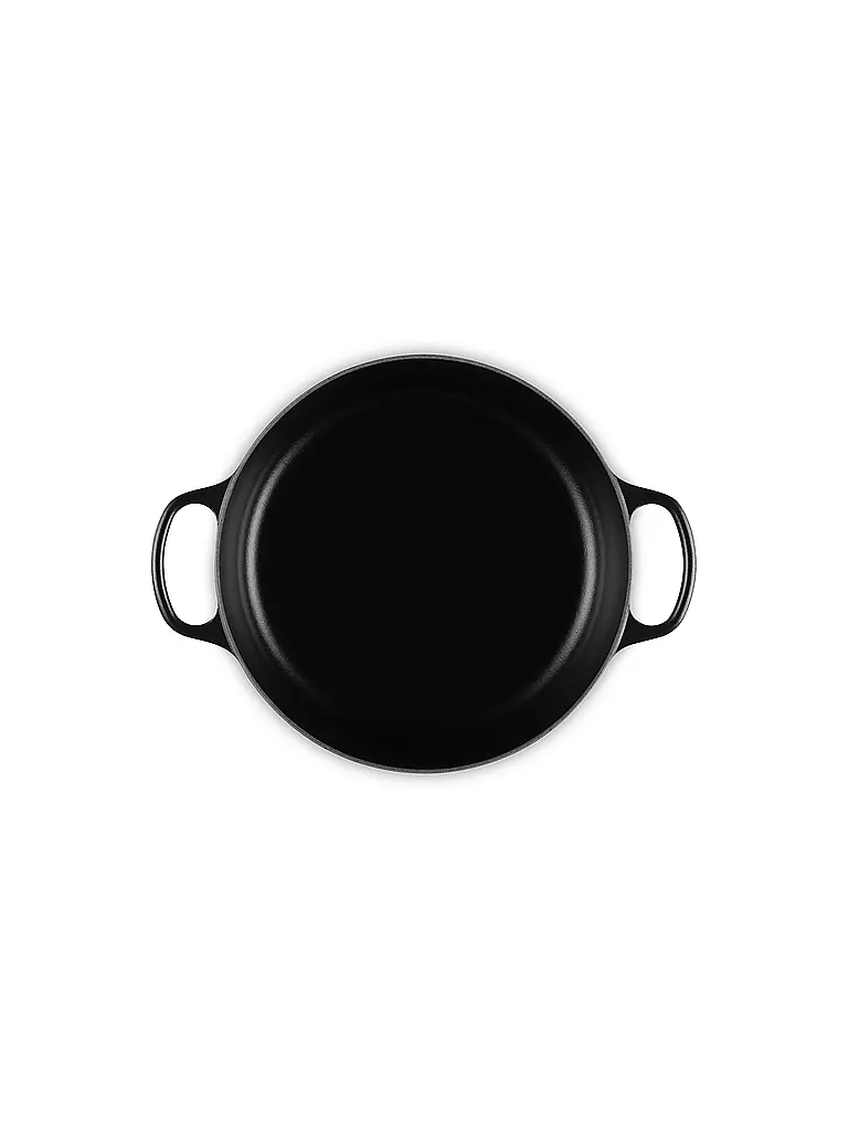 LE CREUSET | Gourmet-Bräter SIGNATURE 30cm Schwarz  | schwarz
