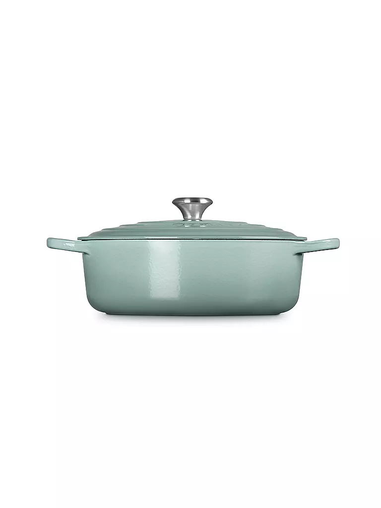 LE CREUSET | Gourmet-Bräter SIGNATURE 30cm Sea Salt | creme