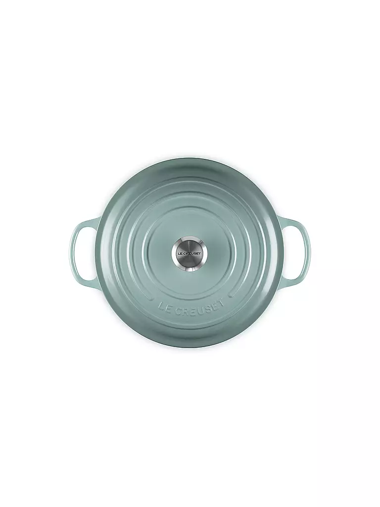 LE CREUSET | Gourmet-Bräter SIGNATURE 30cm Sea Salt | creme